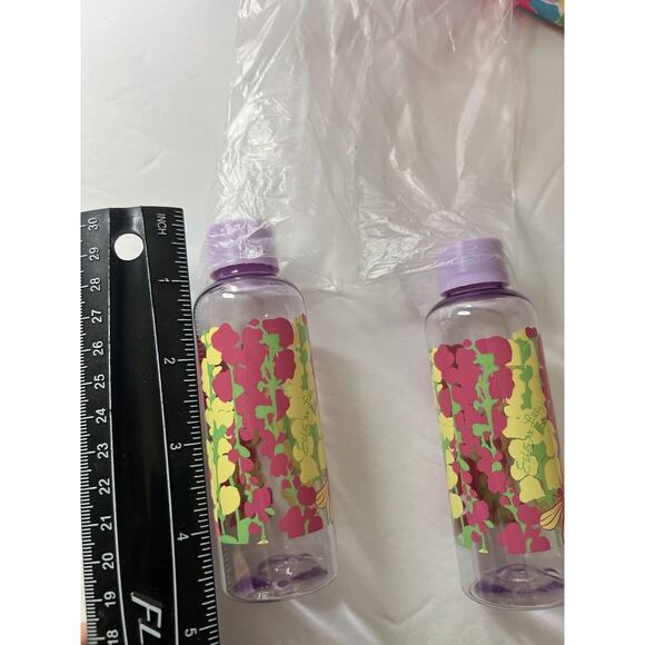 New Lilly Pulitzer Estee Lauder Make Up Bag Pink Pastel Floral Bag Pouch 9X5X2 - Picture 7 of 8